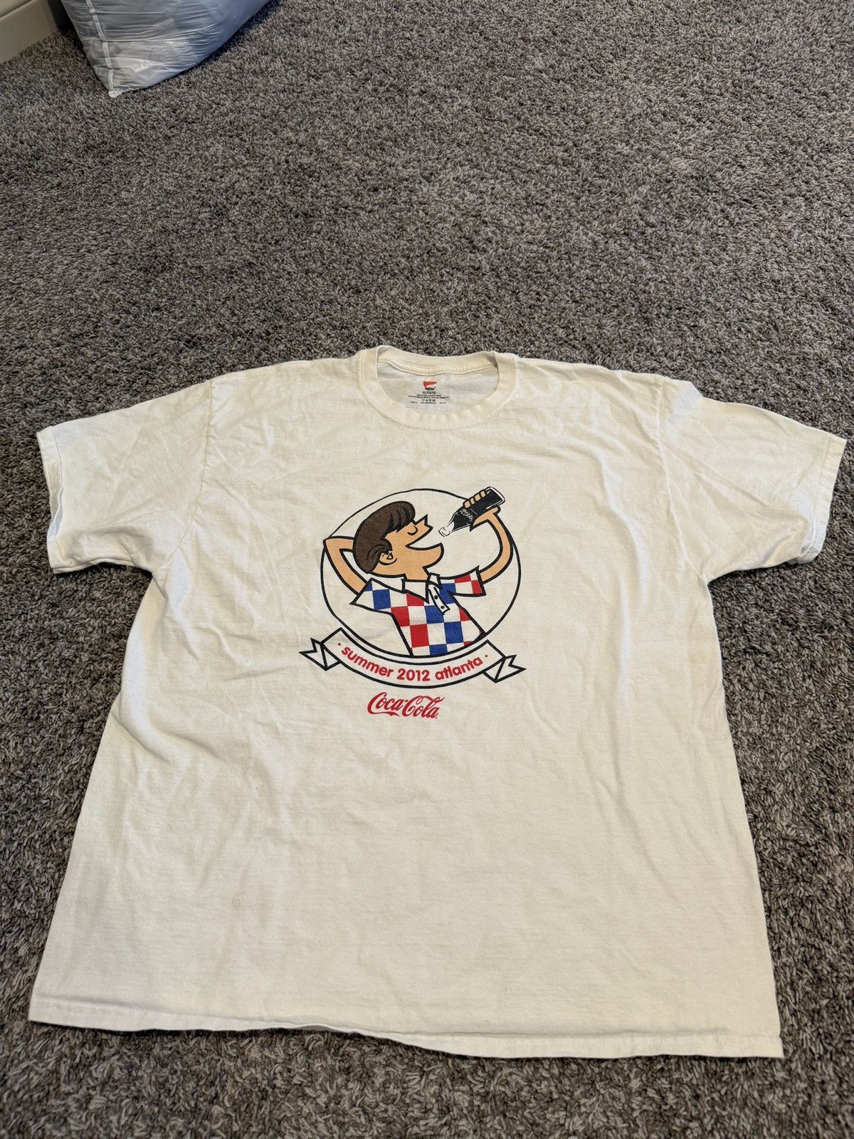 Coca Cola × Vintage 2012 Coca Cola Atlanta tee Size US XL / EU 56 / 4 - 1 Thumbnail