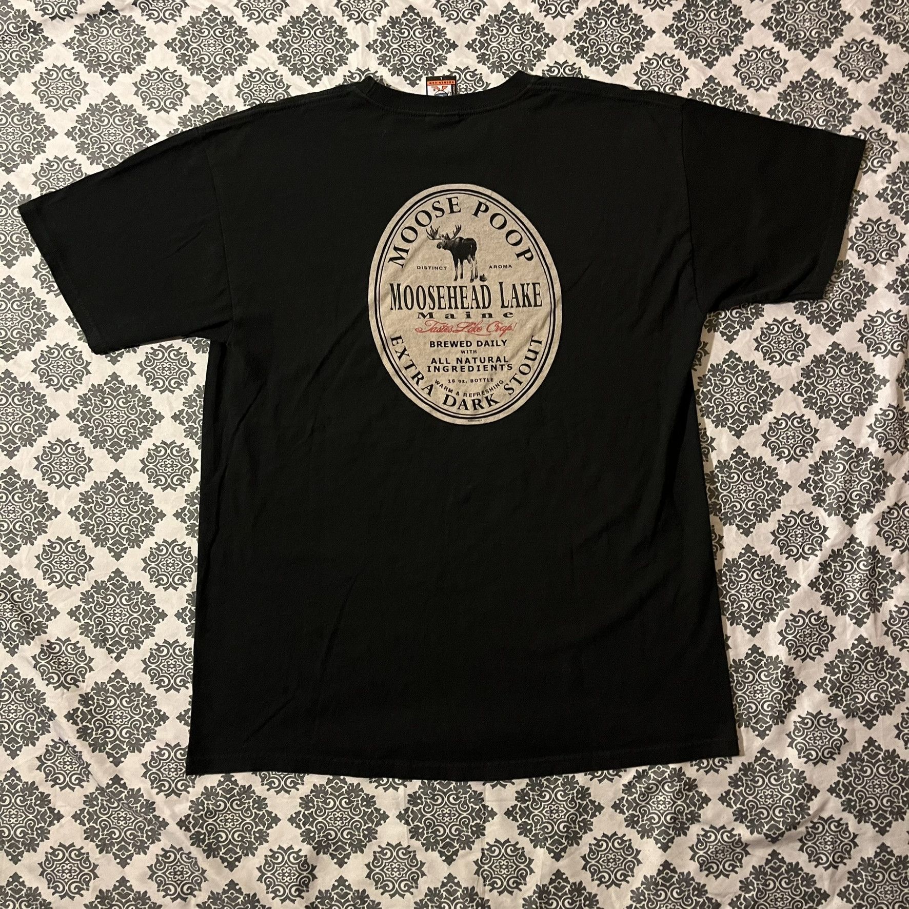 Other Y2K 2000s 00s Moosehead Lake Maine Beer Logo Graphic Tee Size US L / EU 52-54 / 3 - 1 Thumbnail