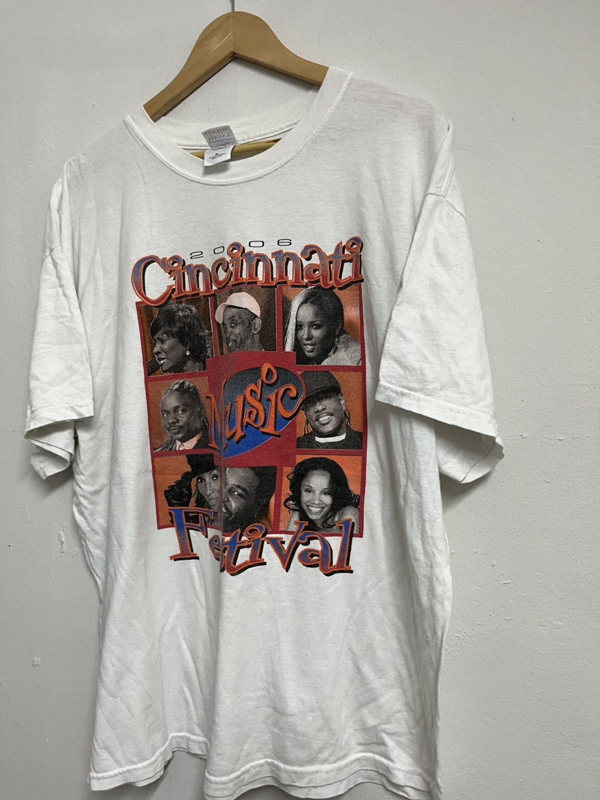 Rap Tees 💥Cincinnati Music Fest Feat Ciara, Kem, Frankie Beverly Size US XL / EU 56 / 4 - 3 Thumbnail