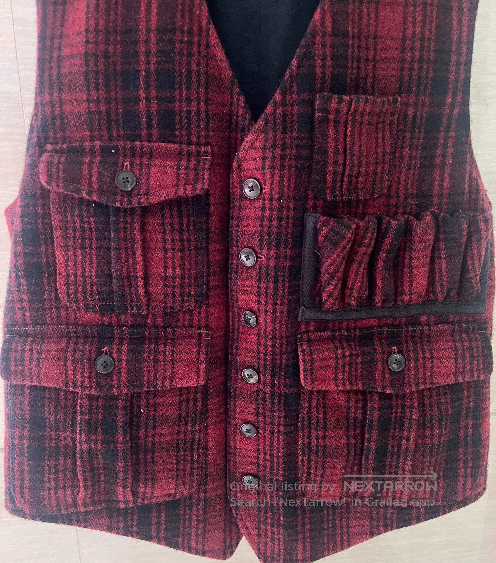 RRL Ralph Lauren RRL Limited Edition Buffalo Plaid Vest. Size US M / EU 48-50 / 2 - 3 Thumbnail