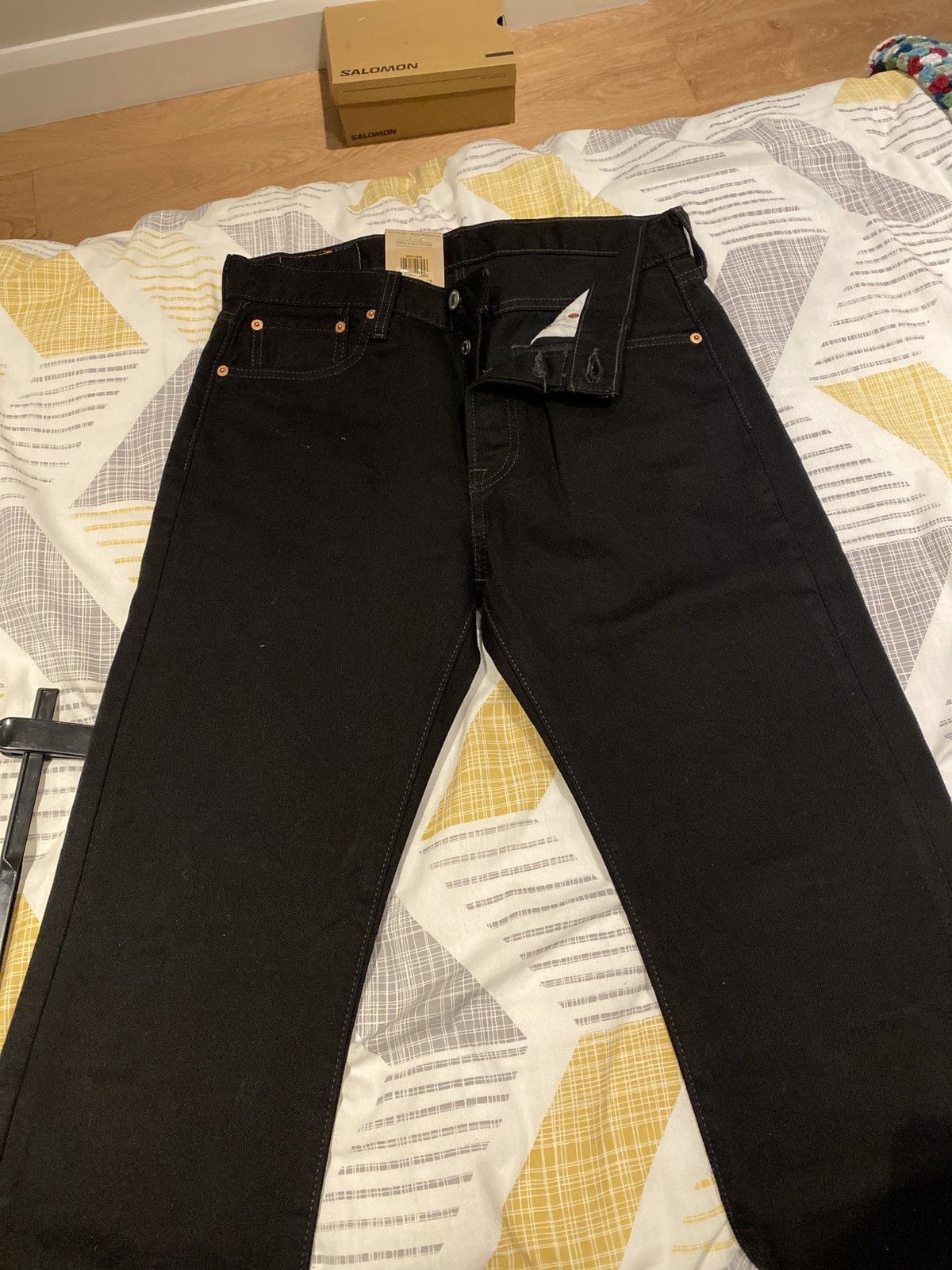 Levi's 30x32 Levi’s 501 Original Black Size US 30 / EU 46 - 2 Thumbnail