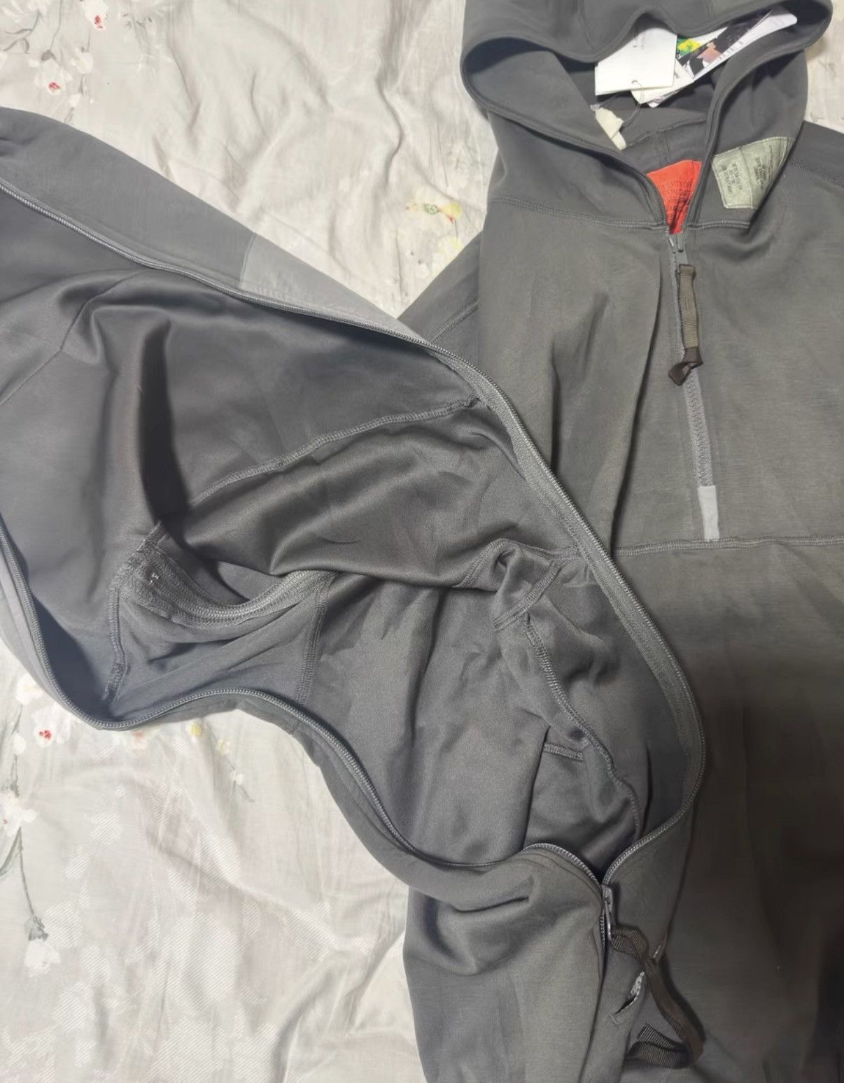 N.Hoolywood n.hoolywood 23SS Military Patch Half-Zip Wide Hoodie Size US M / EU 48-50 / 2 - 7 Thumbnail