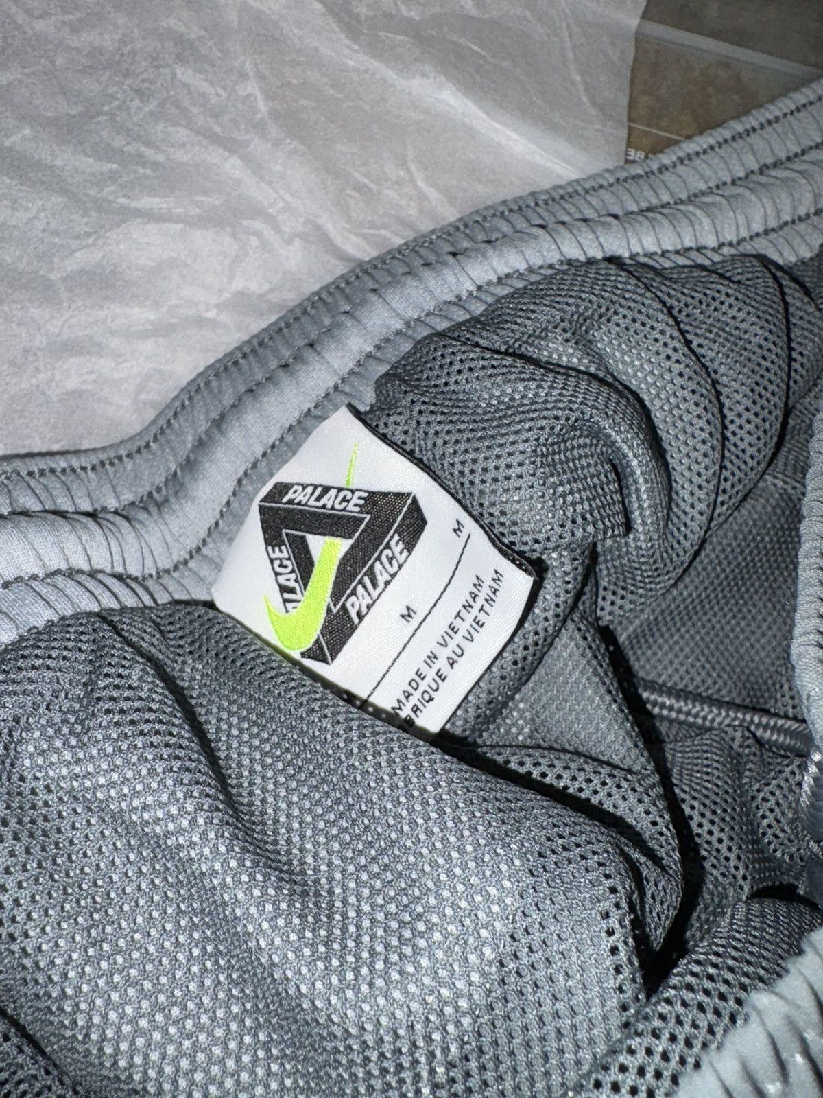 Palace Palace x Nike Total P90 Shorts Grey | Grailed