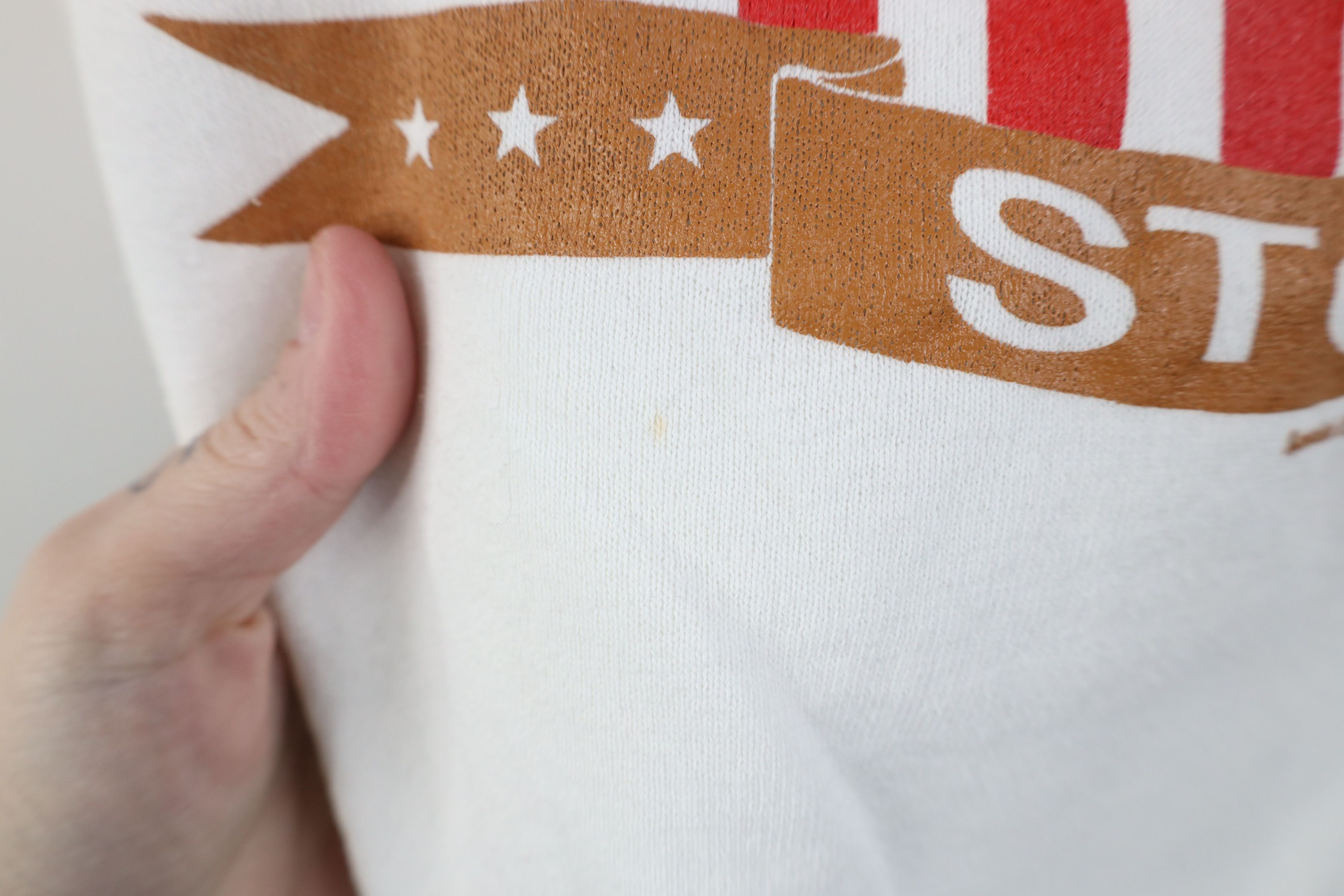 Vintage Vintage 90s Military Support Desert Storm Sweatshirt Size L / US 10 / IT 46 - 6 Thumbnail