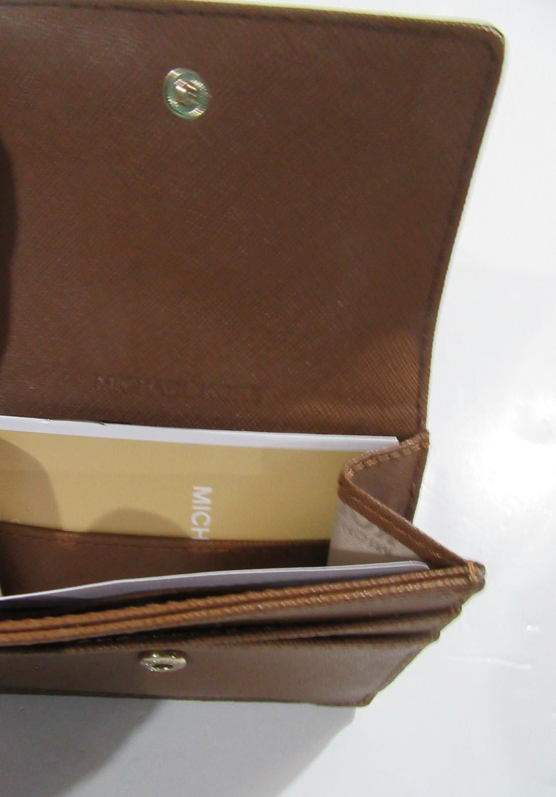 Michael Kors Michael Kors Jet Set Travel Leather Card Case ID Key Holder Size ONE SIZE - 3 Thumbnail