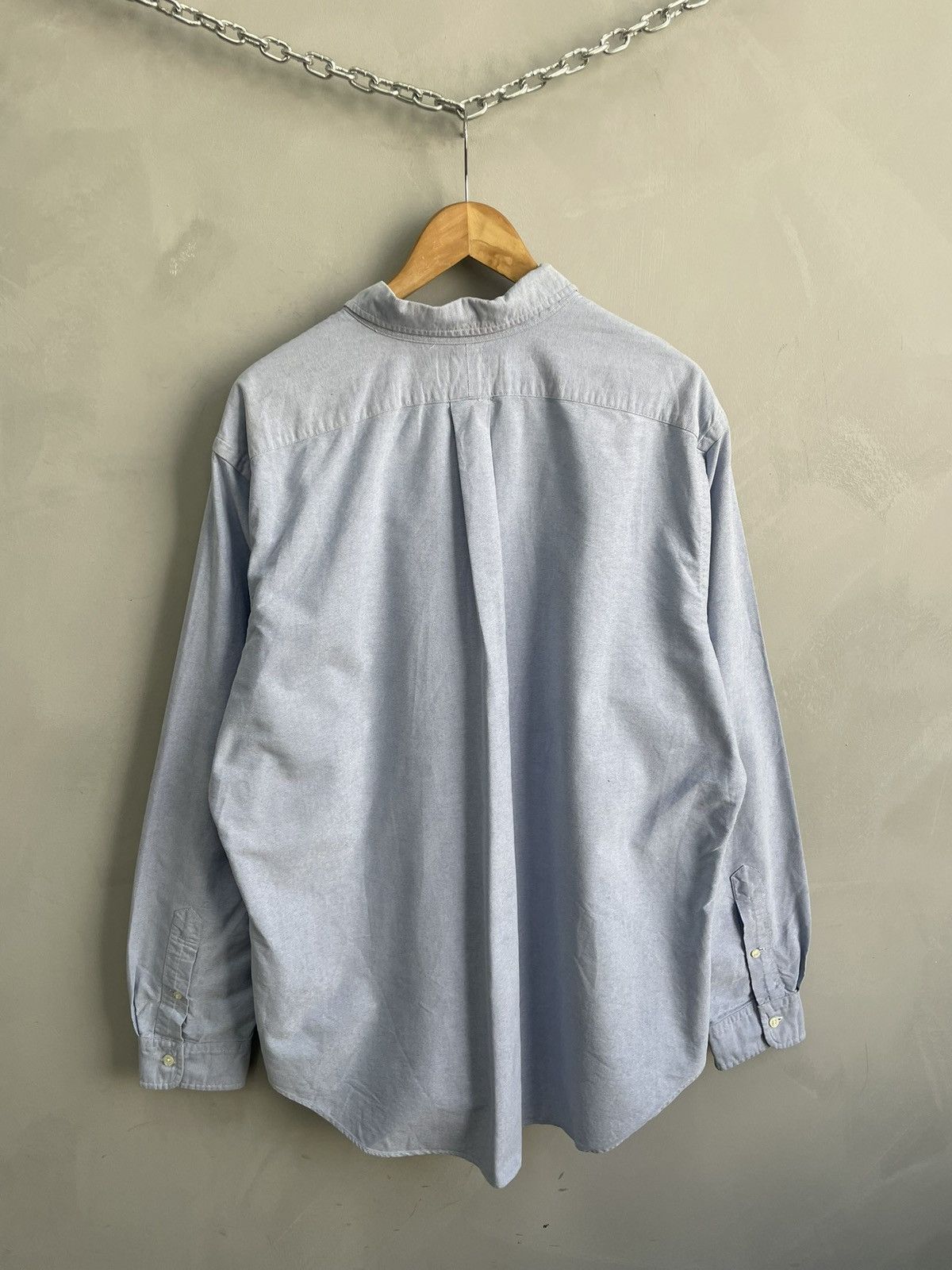 Polo Ralph Lauren y2k casual vintage Polo Ralph bear cotton shirt button up Size US XL / EU 56 / 4 - 7 Thumbnail