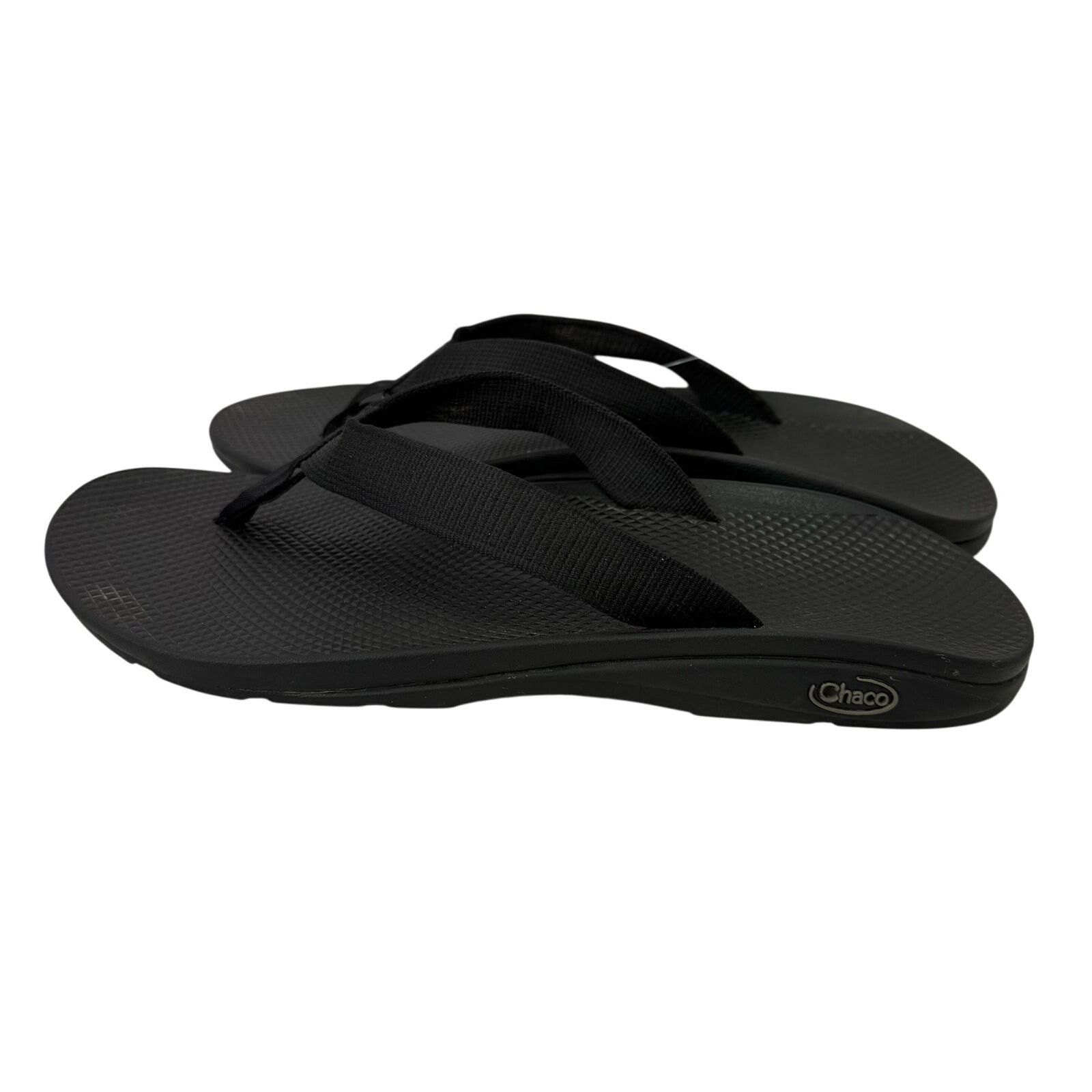 Chaco Chaco Men’s Classic Flip Flops sz 13 Black #25-N Size US 13 / EU 46 - 3 Thumbnail