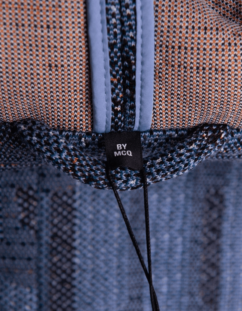 Alexander McQueen MCQ Jacquard Knit Coat Size US M / EU 48-50 / 2 - 6 Thumbnail