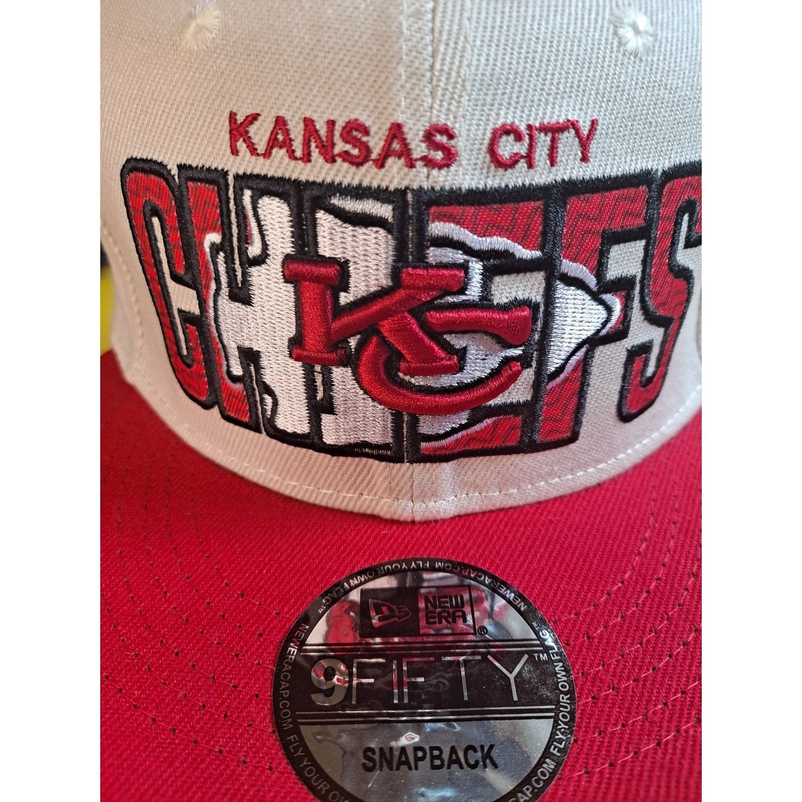 New Era Kansas City Chiefs New Era 9FIFTY NFL Snapback Hat Cap Size ONE SIZE - 2 Thumbnail