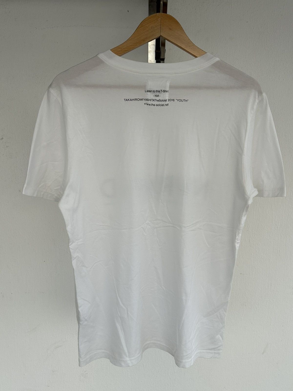 Takahiromiyashita The Soloist. NVRMND Whited Spellout Pocket Tee Plain Size US M / EU 48-50 / 2 - 2 Thumbnail