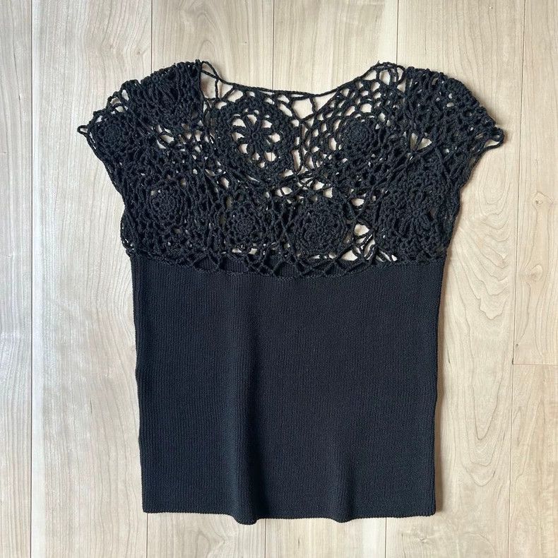 Other Comme Des Garcons Cutout knit vest Size S / US 4 / IT 40 - 3 Thumbnail