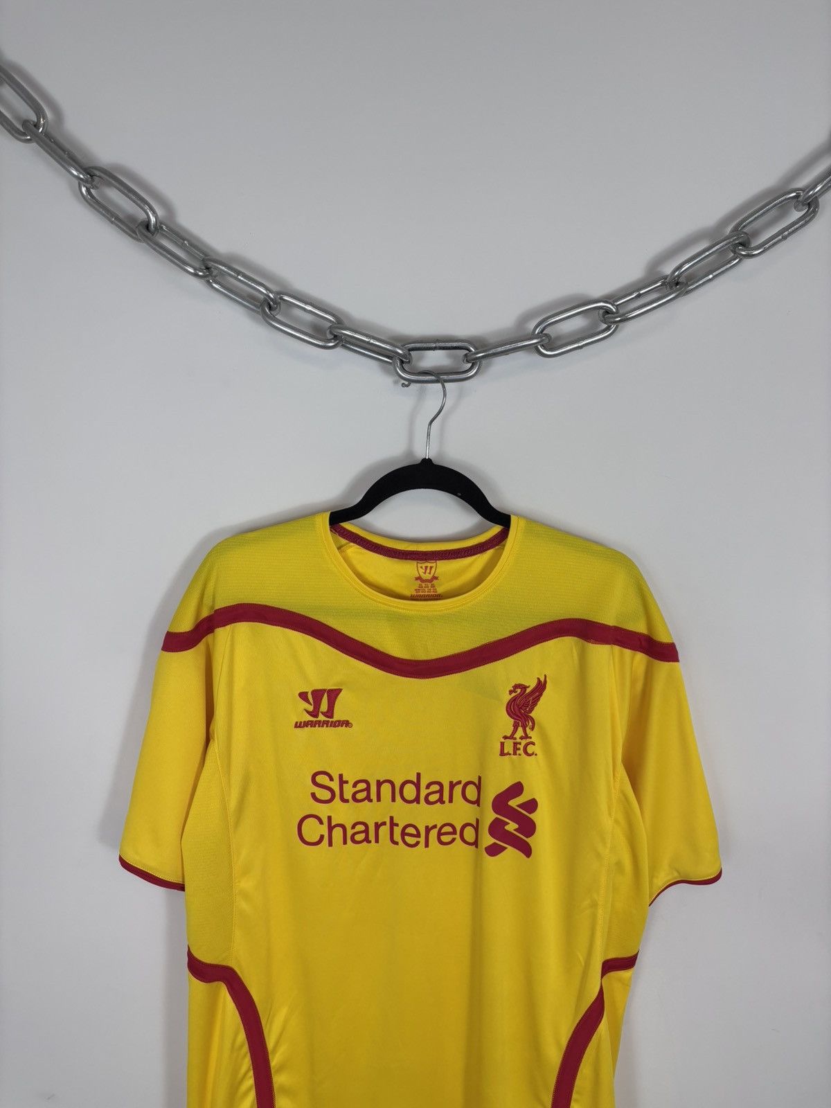 Warrior Warrior Liverpool 2014/2015 Away NWT Football Soccer Jersey Size US XL / EU 56 / 4 - 2 Thumbnail