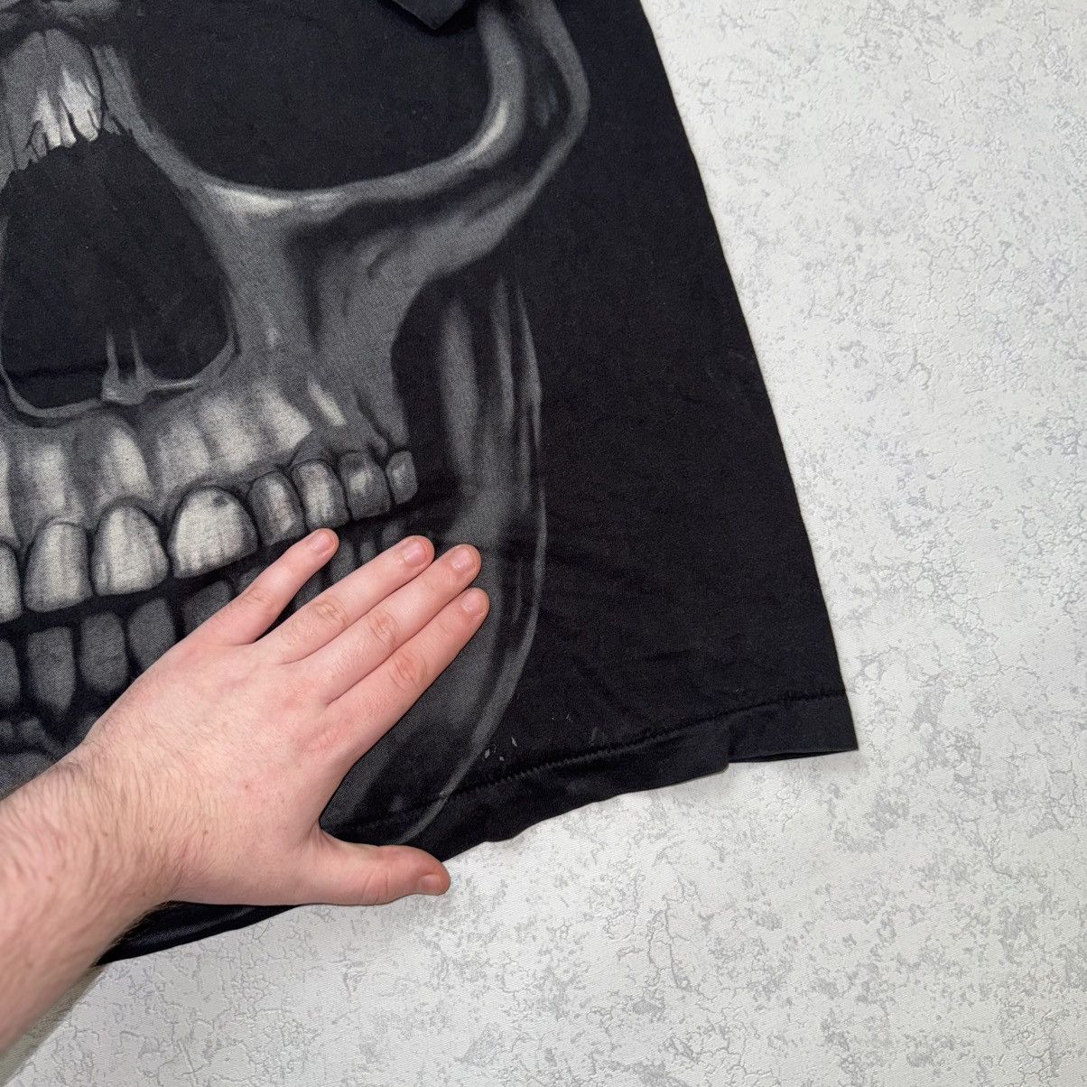 Other Vintage Single Stitch Skull All Over Print Tee T-Shirt Size US M / EU 48-50 / 2 - 5 Thumbnail