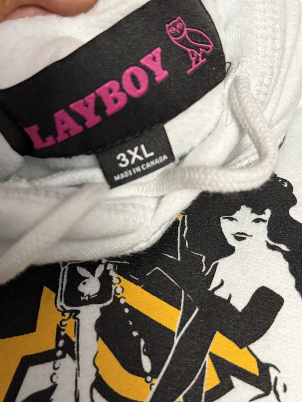 Drake OVO x Playboy Pin-Up Hoodie XXXL Size US XXL / EU 58 / 5 - 5 Thumbnail