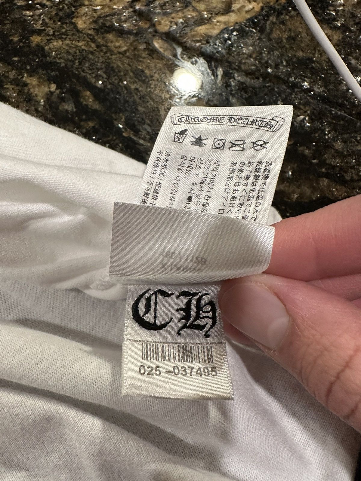 Chrome Hearts Chrome Hearts Script Logo White Short Sleeve T-Shirt Size US XL / EU 56 / 4 - 15 Thumbnail