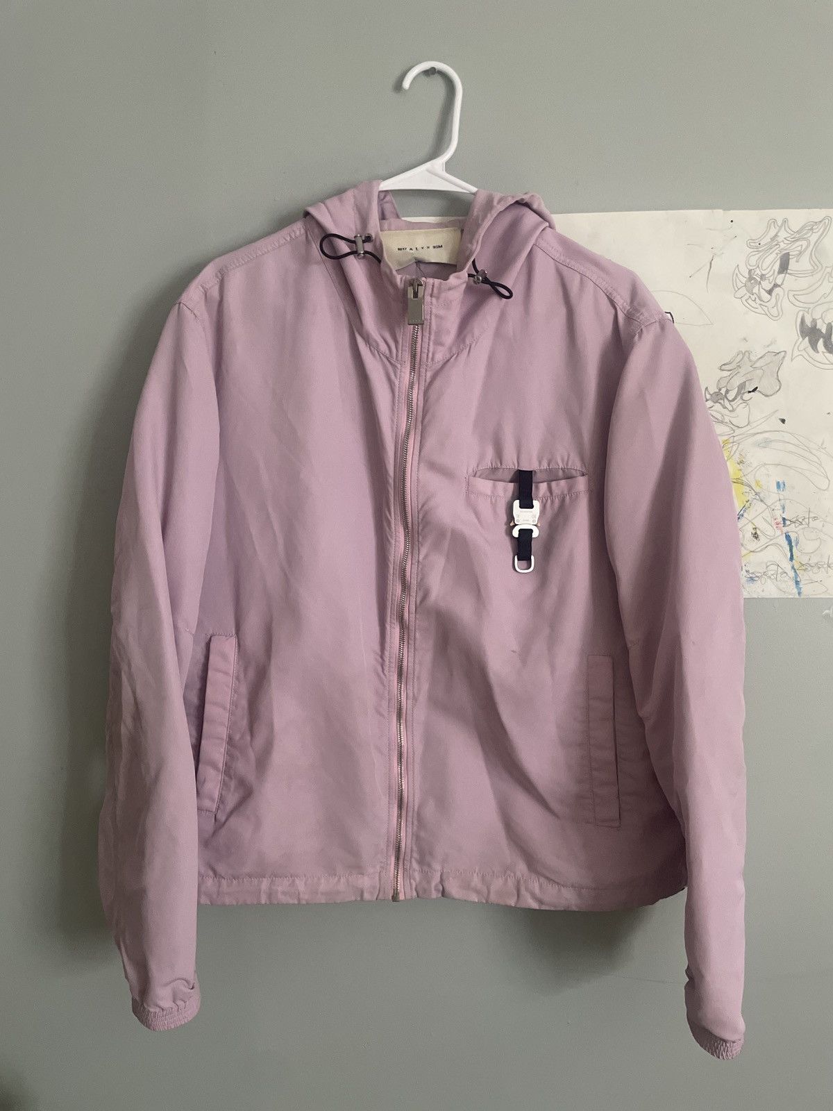 1017 ALYX 9SM Alyx Pink Windbreaker Size US XL / EU 56 / 4 - 1 Thumbnail