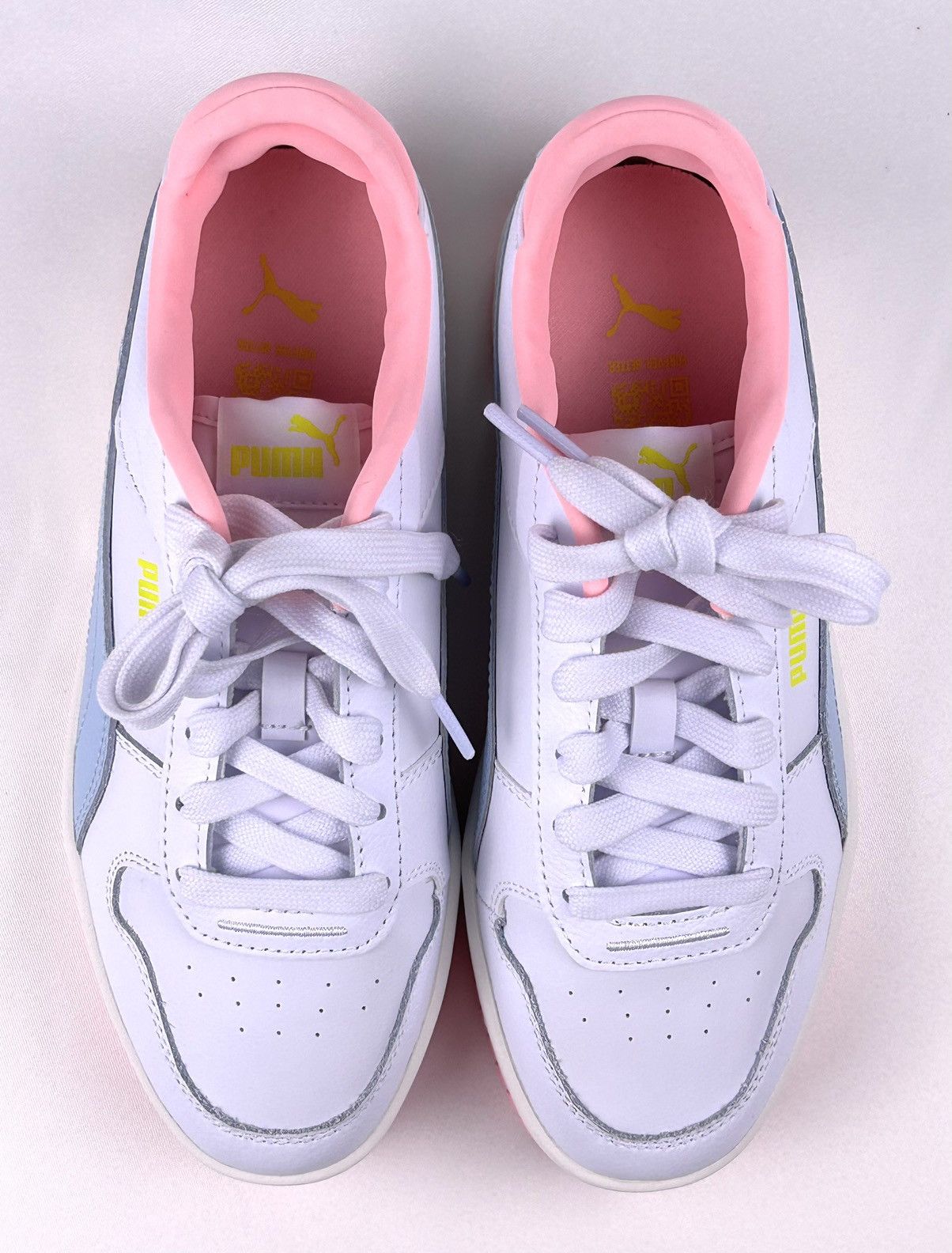 Puma Puma Carina Street Sneakers White Pink Women’s 7.5 New Size US 7.5 / IT 37.5 - 4 Thumbnail