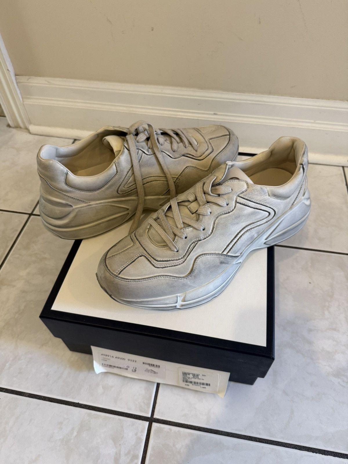 Gucci Gucci Rhyton Distressed Size US 12 / EU 45 - 1 Thumbnail