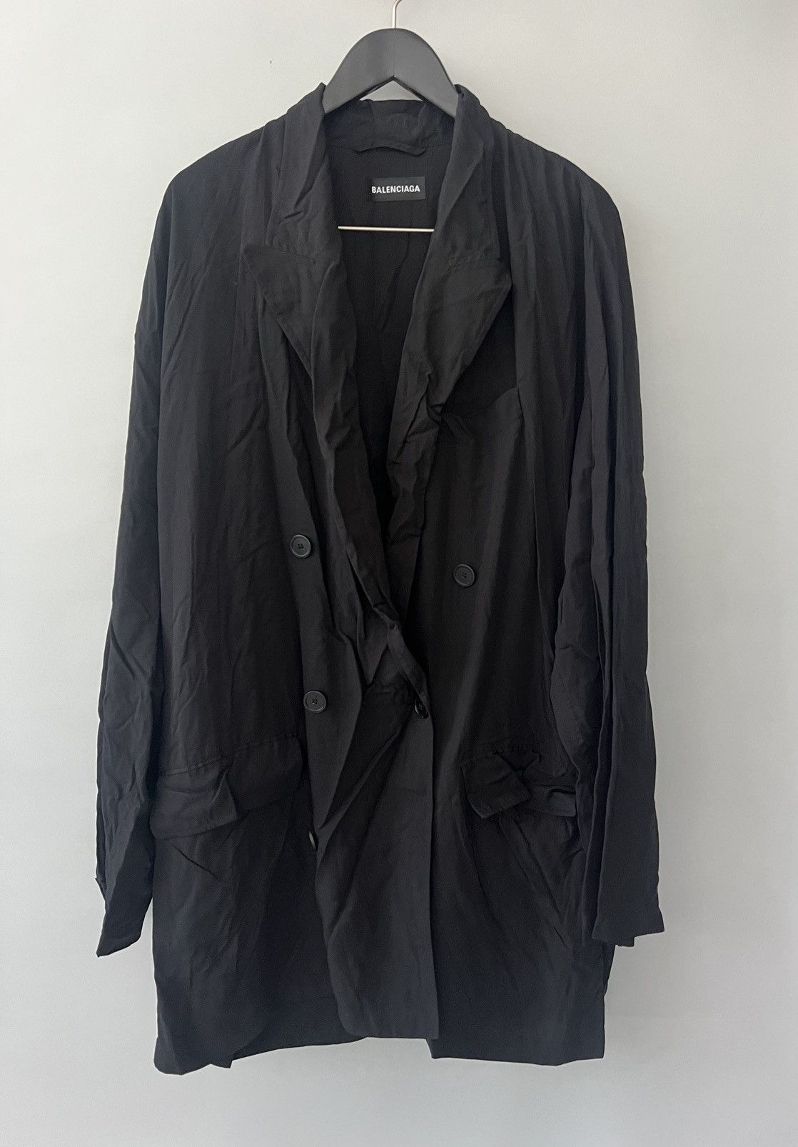 Balenciaga Balenciaga Technical Oversized Blazer Size US S / EU 44-46 / 1 - 1 Thumbnail