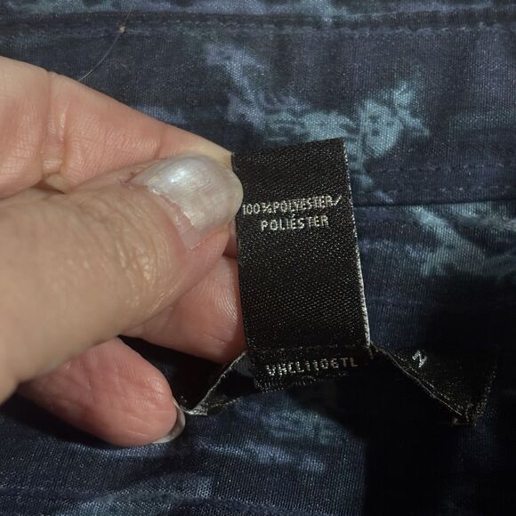 Van Heusen Van Heusen Men Blue Button up Short Sleeve Shirt XL casual Size US XL / EU 56 / 4 - 6 Thumbnail