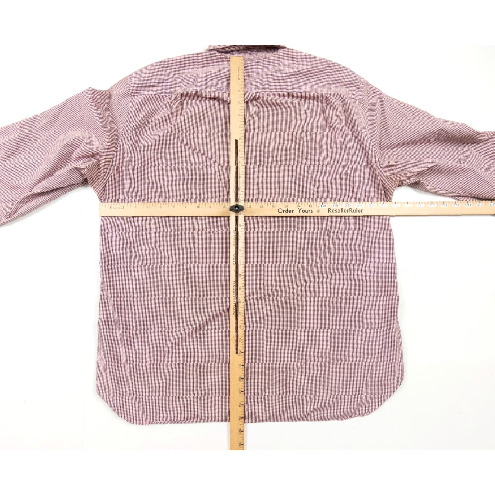 J.Crew J.CREW Button-Down Shirt Adult XL Red Cotton Long Sleeve Collared Check Pattern Mens Size US XL / EU 56 / 4 - 6 Thumbnail
