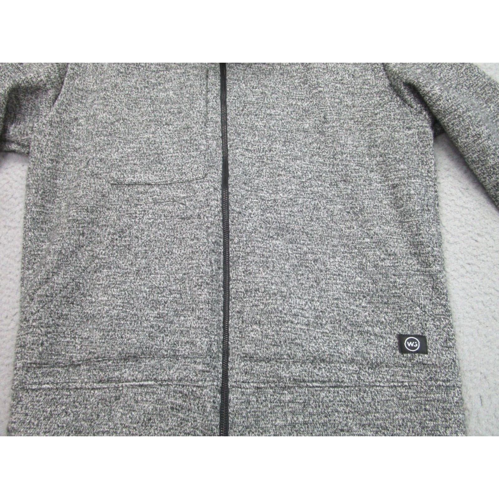Vintage VINTAGE Whiskey Grade Co Fleece Tweed Jacket Mens Large Gray USA Made Motorcycle Size US L / EU 52-54 / 3 - 4 Thumbnail
