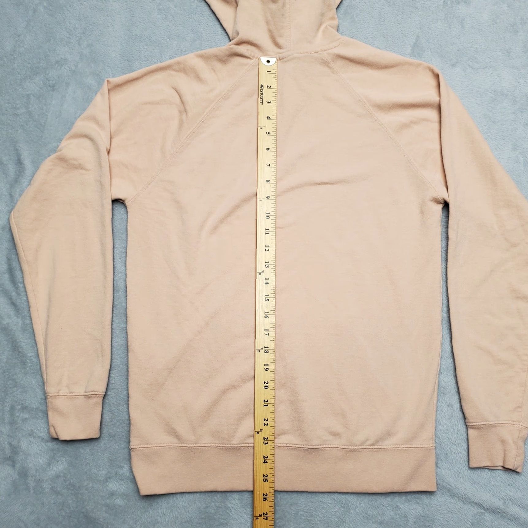 Hurley Hurley Hoodie Womens M Peach Long Sleeve Skate Surf Outdoors Casual Pink Logo Pockets Hooded Size M / US 6-8 / IT 42-44 - 7 Thumbnail