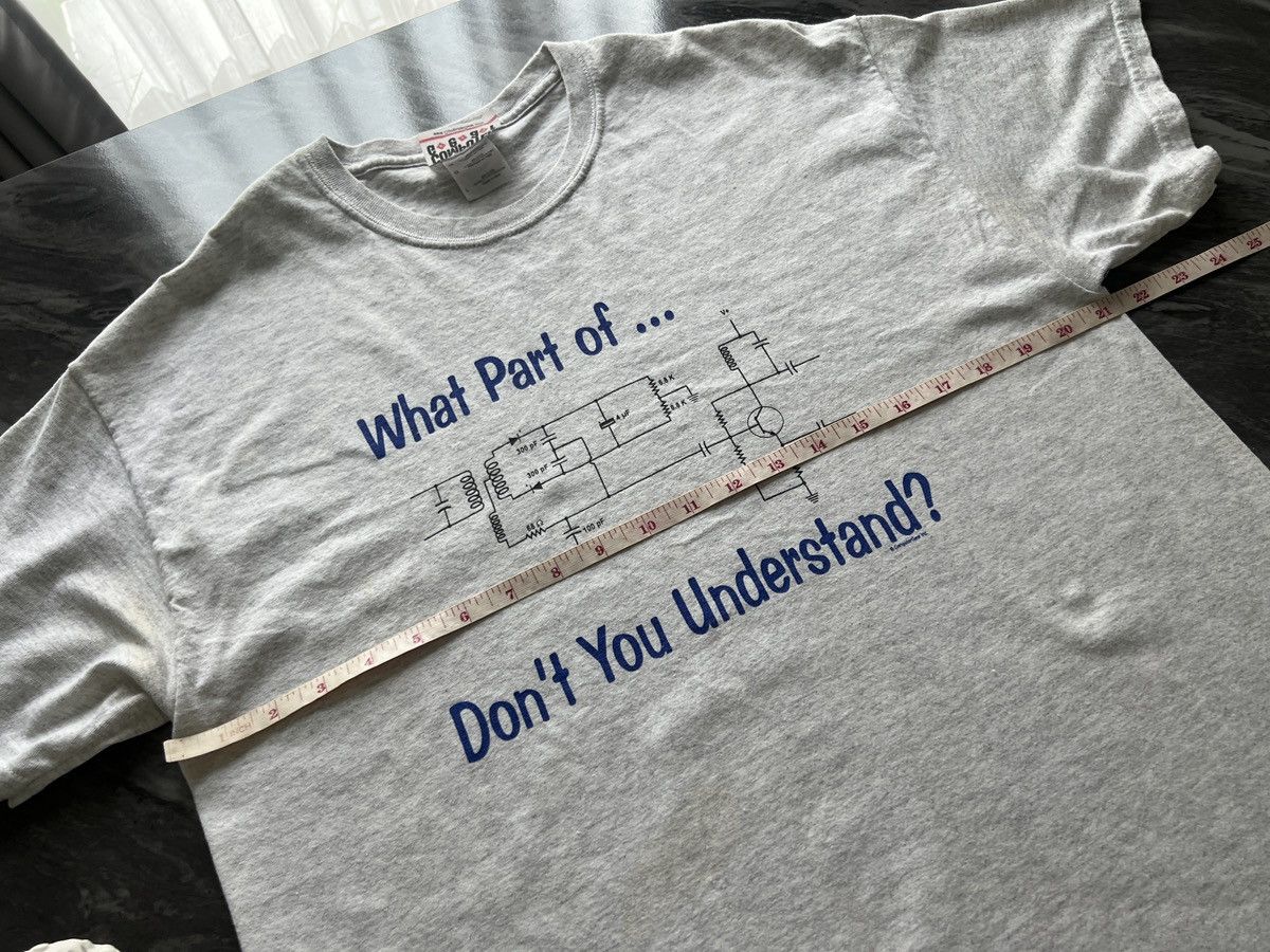 Arts & Science Circuit : What Part Of Dont You Understand ? Size US L / EU 52-54 / 3 - 9 Thumbnail