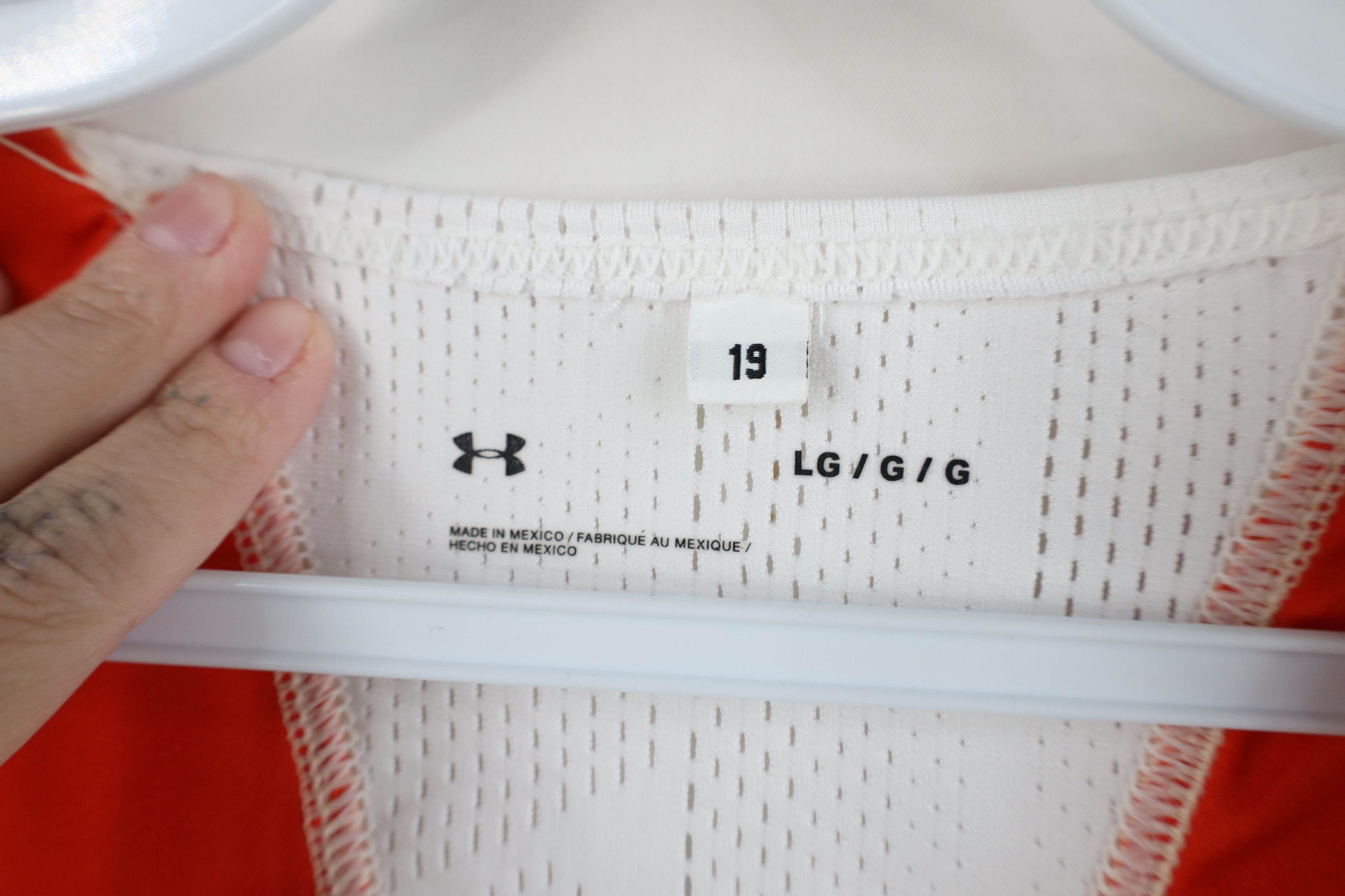 Under Armour New Sample Under Armour University Track and Field Jersey Size US L / EU 52-54 / 3 - 10 Thumbnail