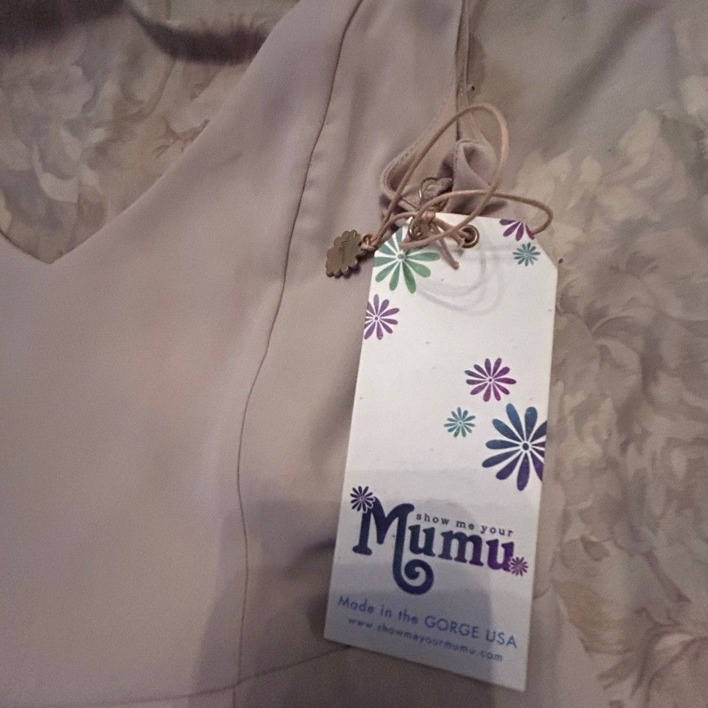 Show Me Your MuMu Women's Show Me Your MuMu Dress soft Beige S NWT Size S / US 4 / IT 40 - 12 Thumbnail