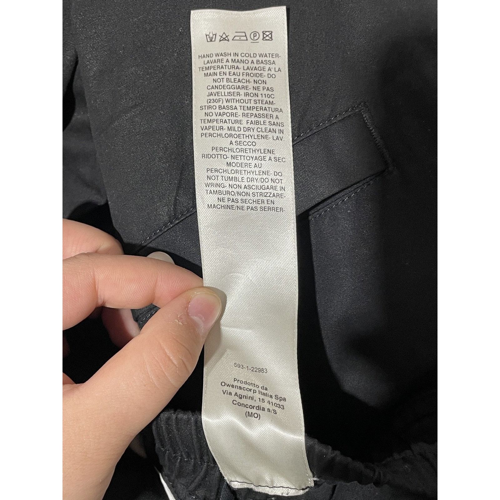 Rick Owens RICK OWENS SS23 LUXOR TRACK PANTS PREOWNED Size US 34 / EU 50 - 4 Thumbnail