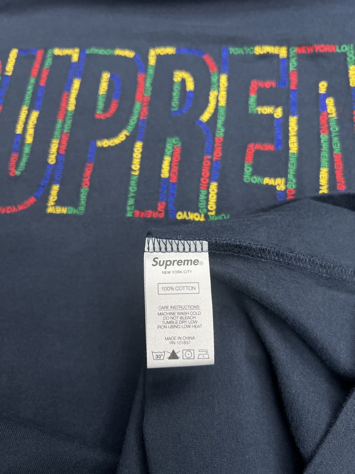 Supreme Supreme International Longsleeve Size US M / EU 48-50 / 2 - 4 Thumbnail