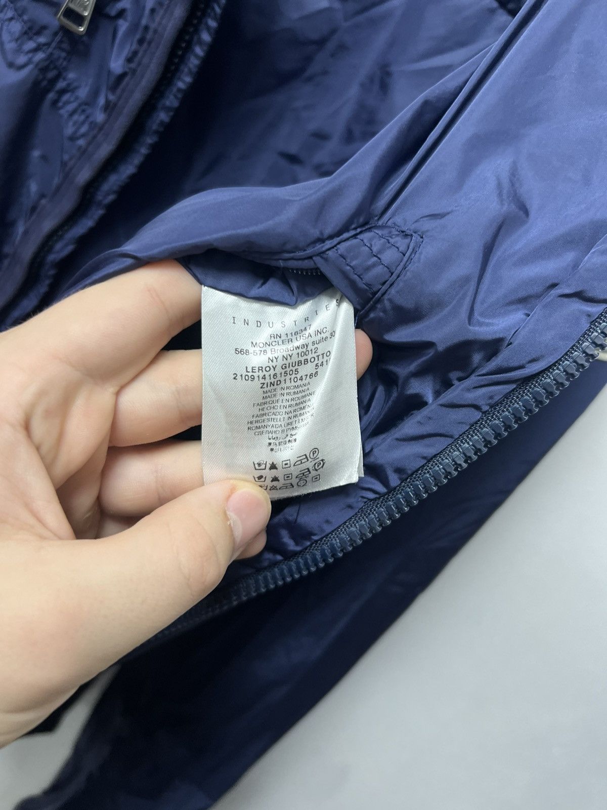 Moncler Moncler Chevrefeuille Nylon Jacket Size US M / EU 48-50 / 2 - 15 Thumbnail