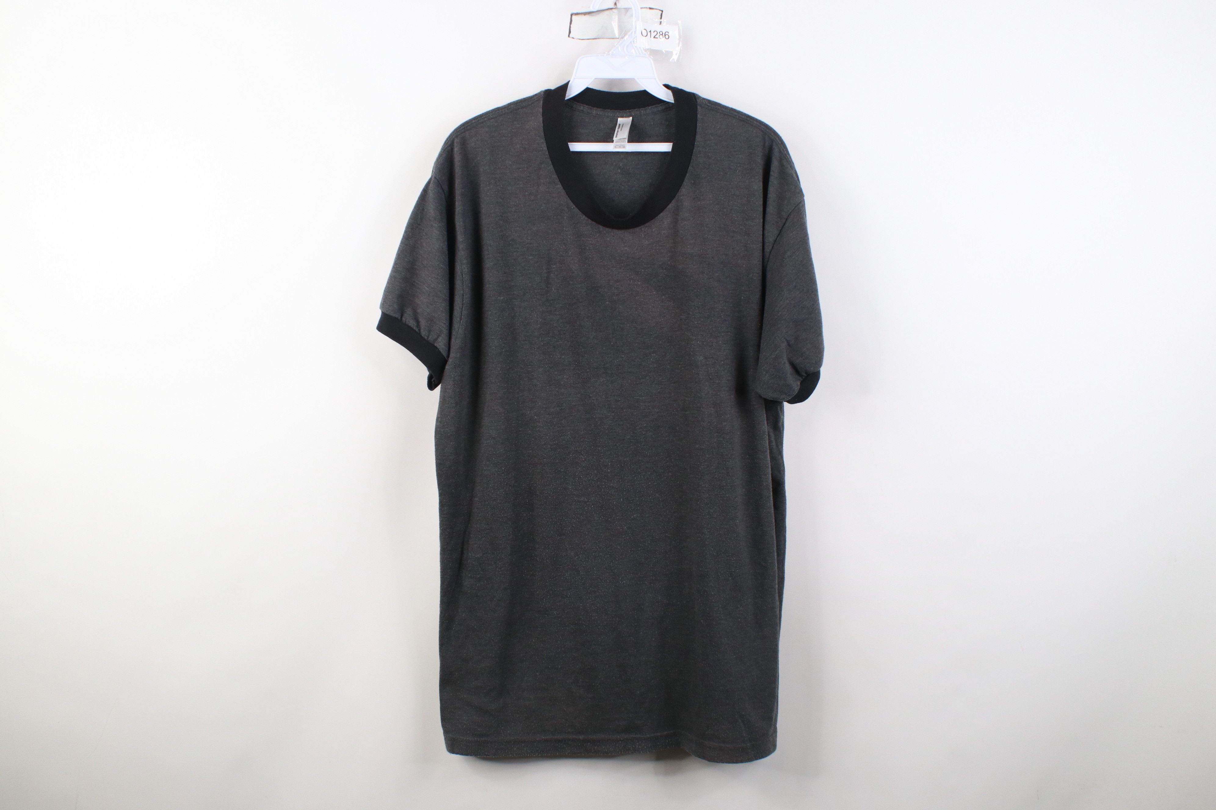 Vintage Vintage Y2K American Apparel Jersey Knit Ringer T-Shirt Size US XL / EU 56 / 4 - 1 Thumbnail