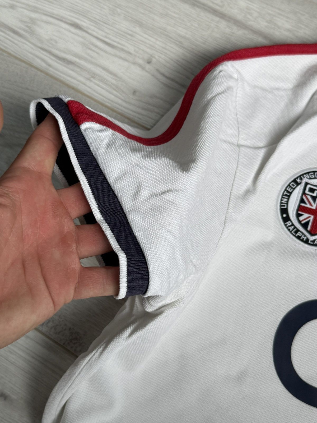 Polo Ralph Lauren Polo Ralph Lauren Great Britain England polo shirt Size US L / EU 52-54 / 3 - 4 Thumbnail
