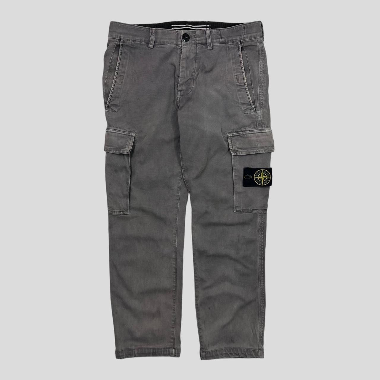 Stone Island SS14 Grey Combat Cargo Trousers 28-30