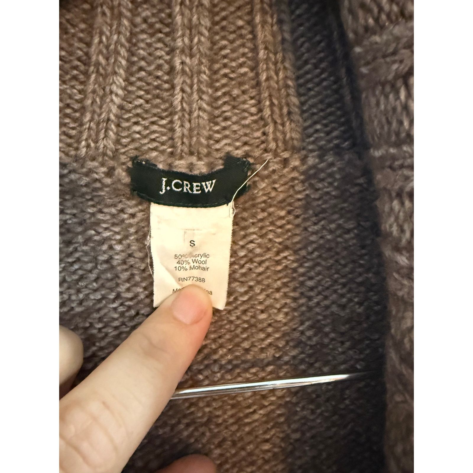 J.Crew J. Crew Wool Mohair Blend Sweater Size Small Size S / US 4 / IT 40 - 3 Thumbnail