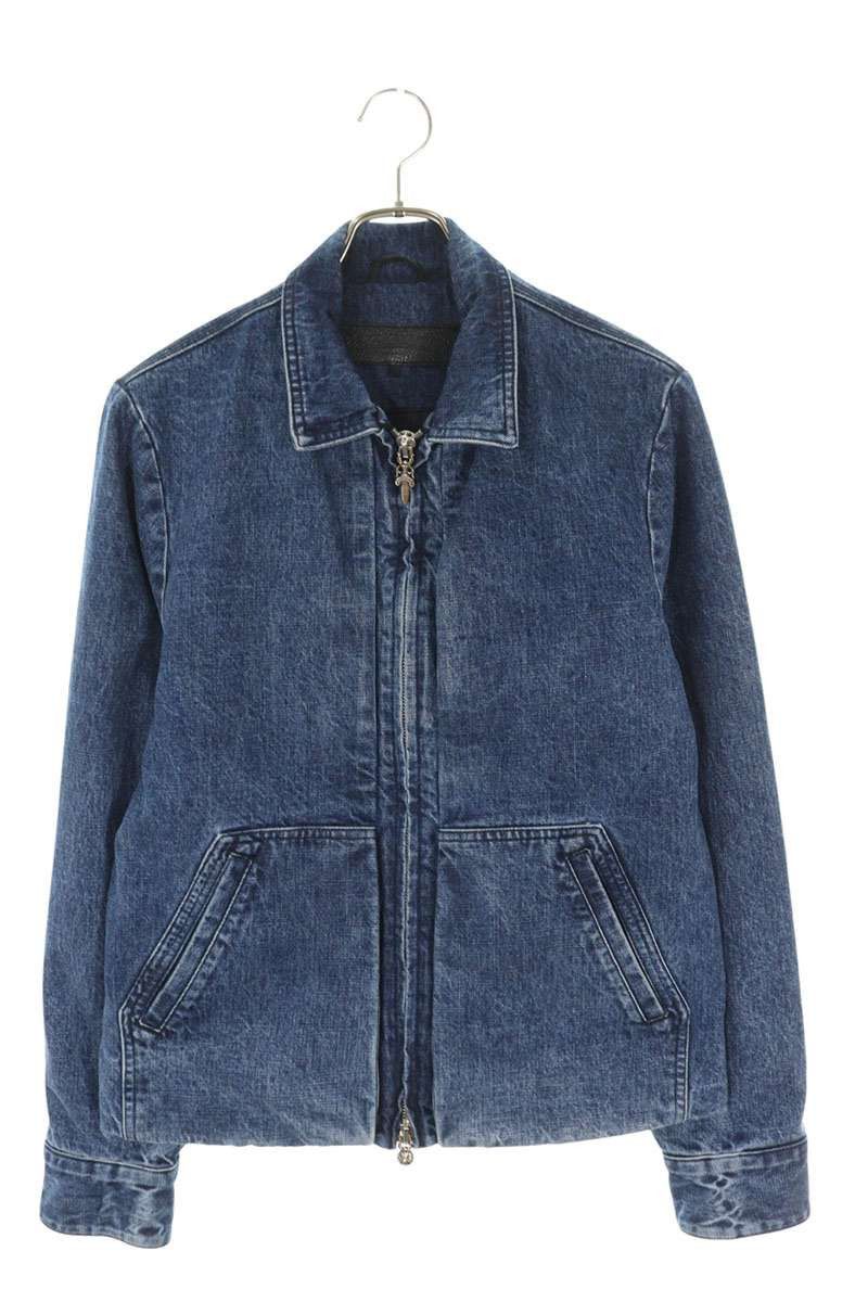 Chrome Hearts Denim Street Meat Dagger Zip Jacket Size M, Men's