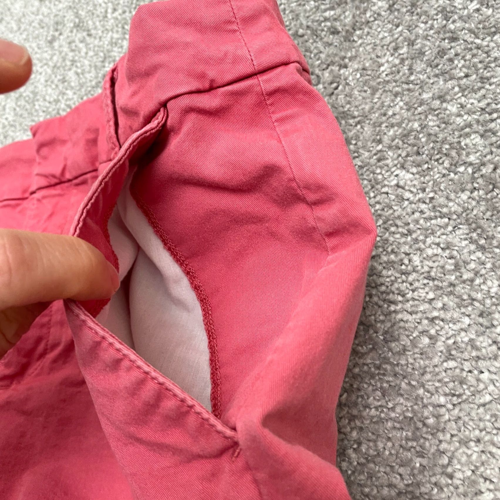 J.Crew J. Crew Chino Shorts Womens 8 Pink Cotton Pockets Mid Rise Casual Outdoor 32x9 Size 30" / US 8 / IT 44 - 4 Thumbnail