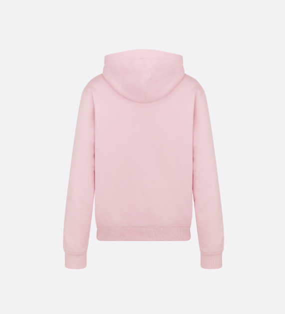 Dior o1w1db10625 CD Heart Relaxed-Fit Hoodie in Pink Size US L / EU 52-54 / 3 - 2 Thumbnail