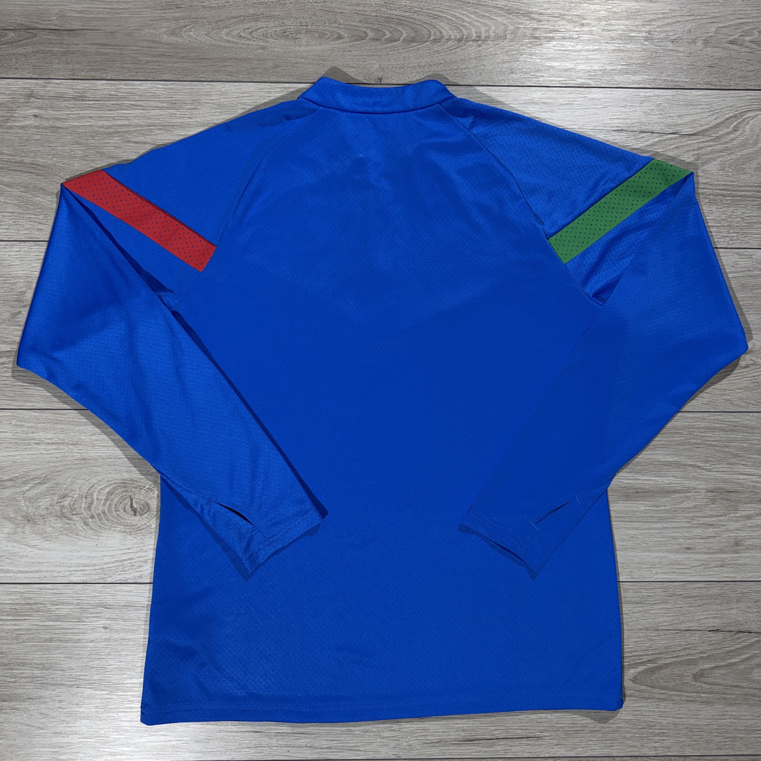 Puma Puma Italy FIGC National Team 1/4 Zip Training Drill Size L Size US L / EU 52-54 / 3 - 3 Thumbnail