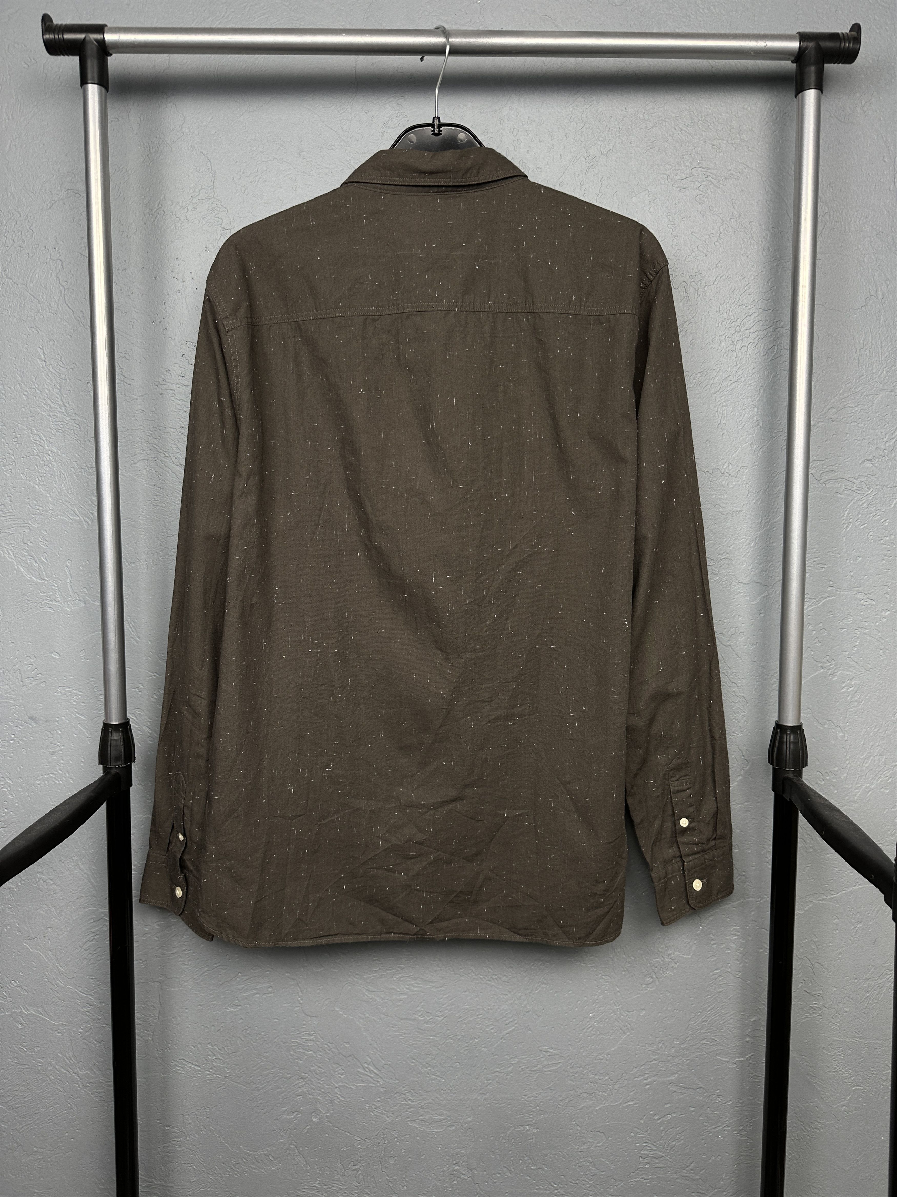 Allsaints Allsaints Mens Molera Long Sleeve Shirt Size US M / EU 48-50 / 2 - 6 Thumbnail