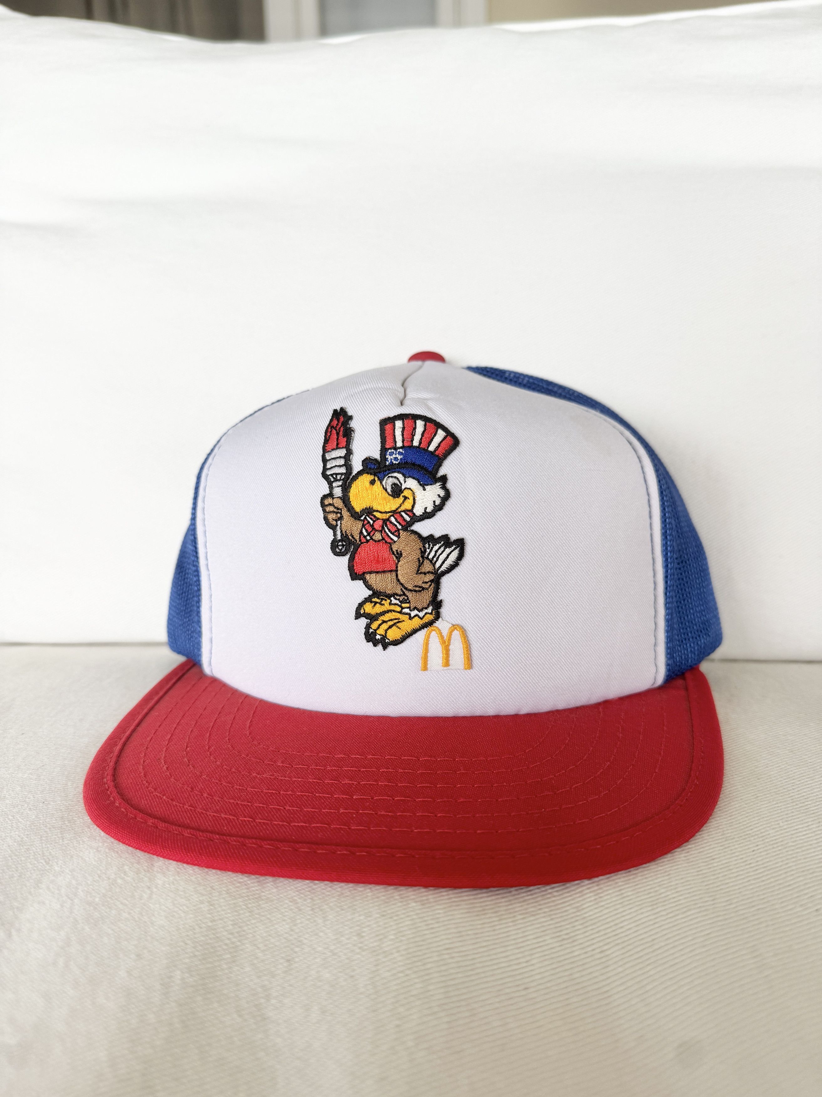 Vintage Olympic Mcdonalds 90s Trucker Size ONE SIZE - 1 Thumbnail