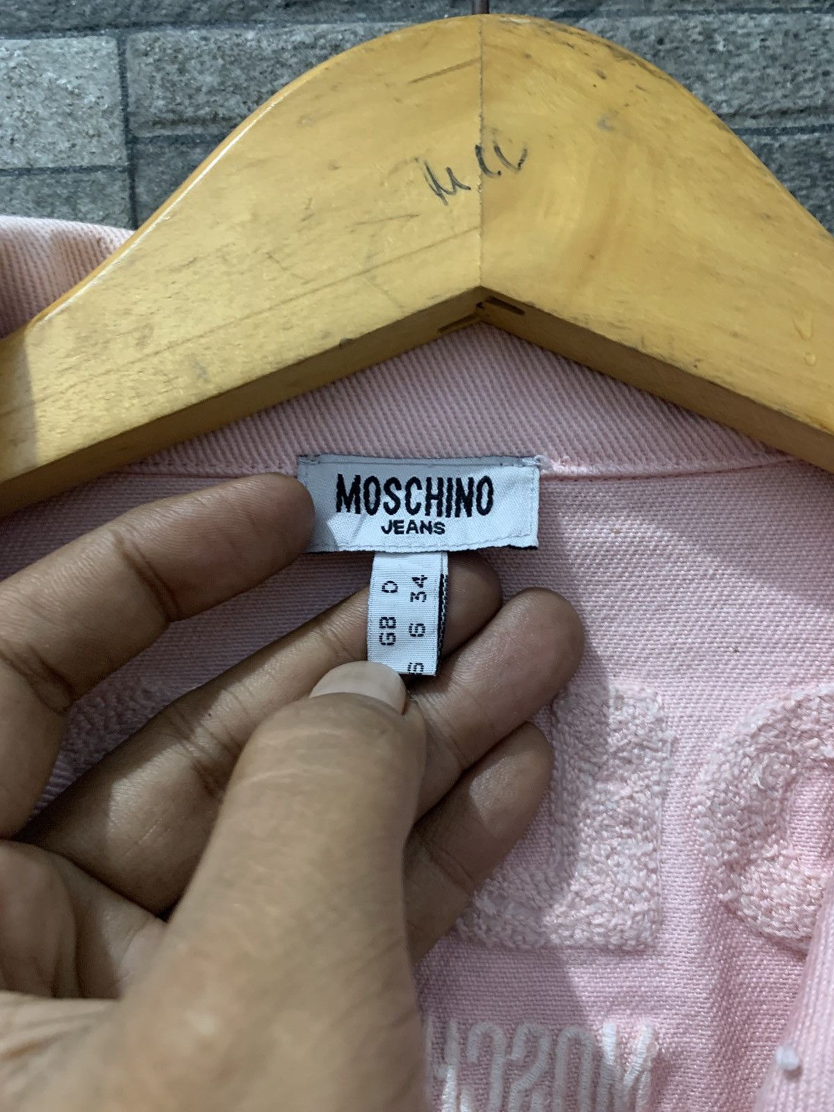 Moschino Vintage Moschino Denim Jacket for Women Size S / US 4 / IT 40 - 3 Thumbnail