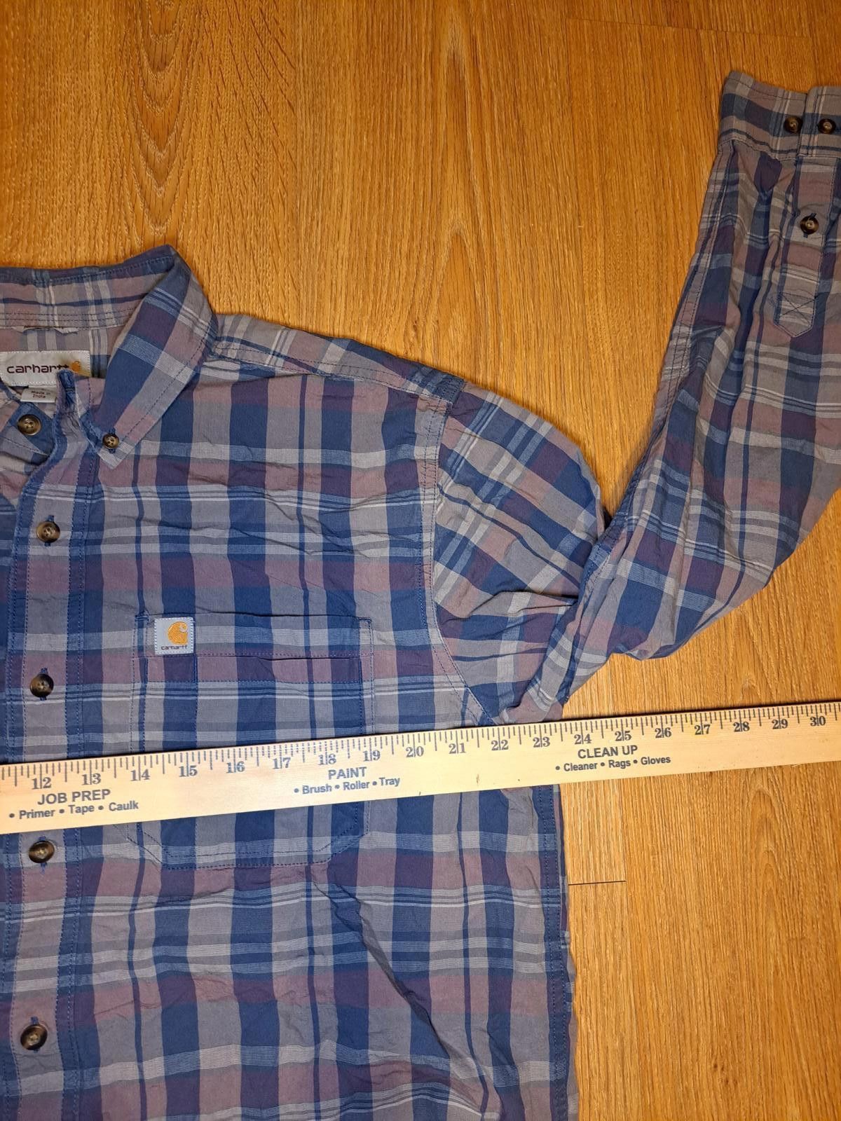 Carhartt Carhartt Button Up Shirt Large Multicolor Plaid Cotton Size US L / EU 52-54 / 3 - 8 Thumbnail