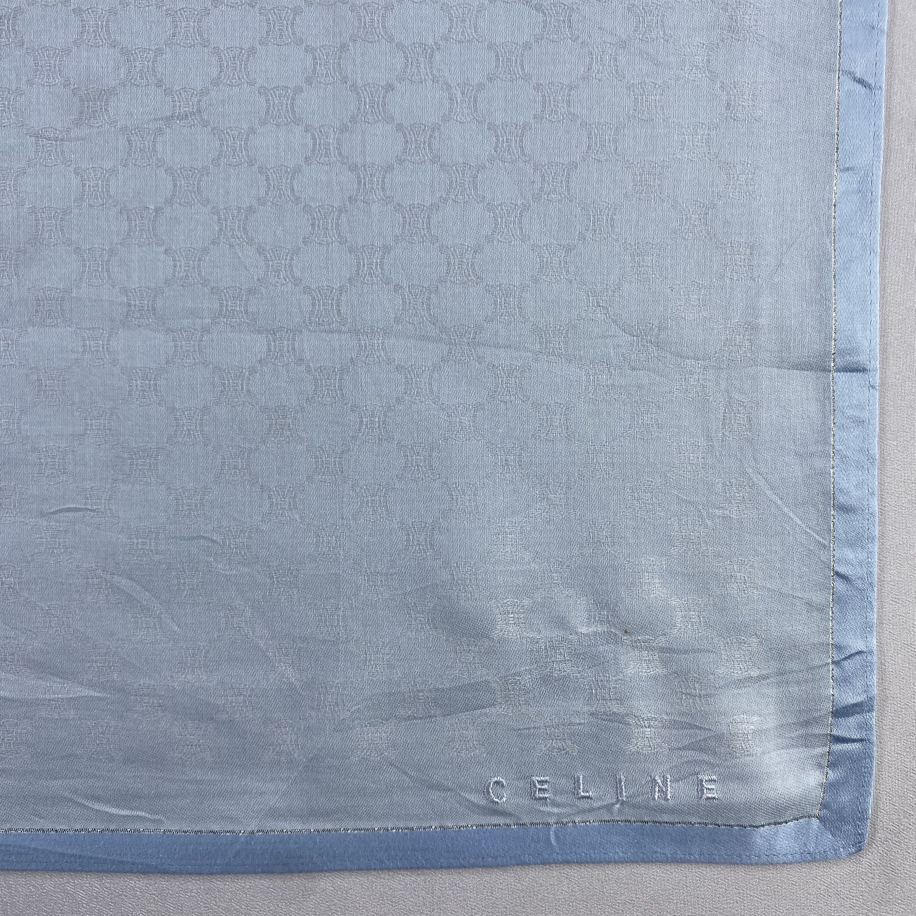 Celine × Vintage Celine Bandana/ Handkerchief / Neckerchief-P1287 Size ONE SIZE - 3 Thumbnail