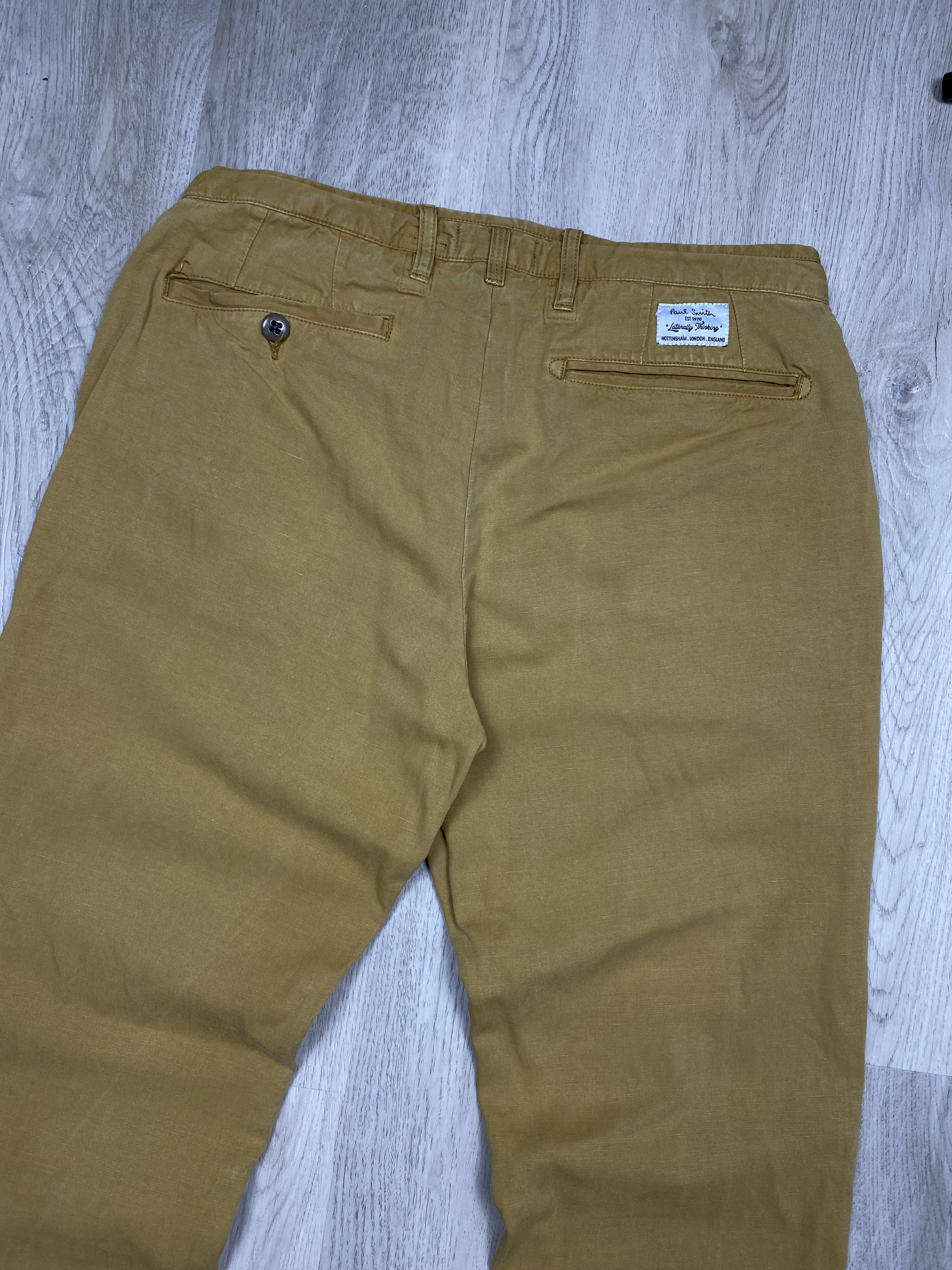 Paul Smith × Vintage Paul Smith Vintage Mens Chino Pants Size US 32 / EU 48 - 2 Thumbnail