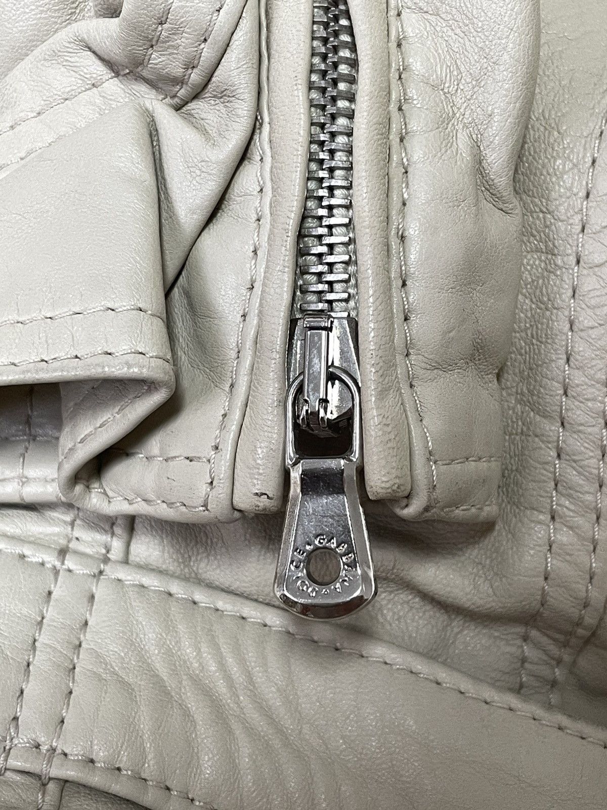Dolce & Gabbana Dolce & Gabbana Denim Sheepskin Crystal Button Jacket Size S / US 4 / IT 40 - 9 Thumbnail