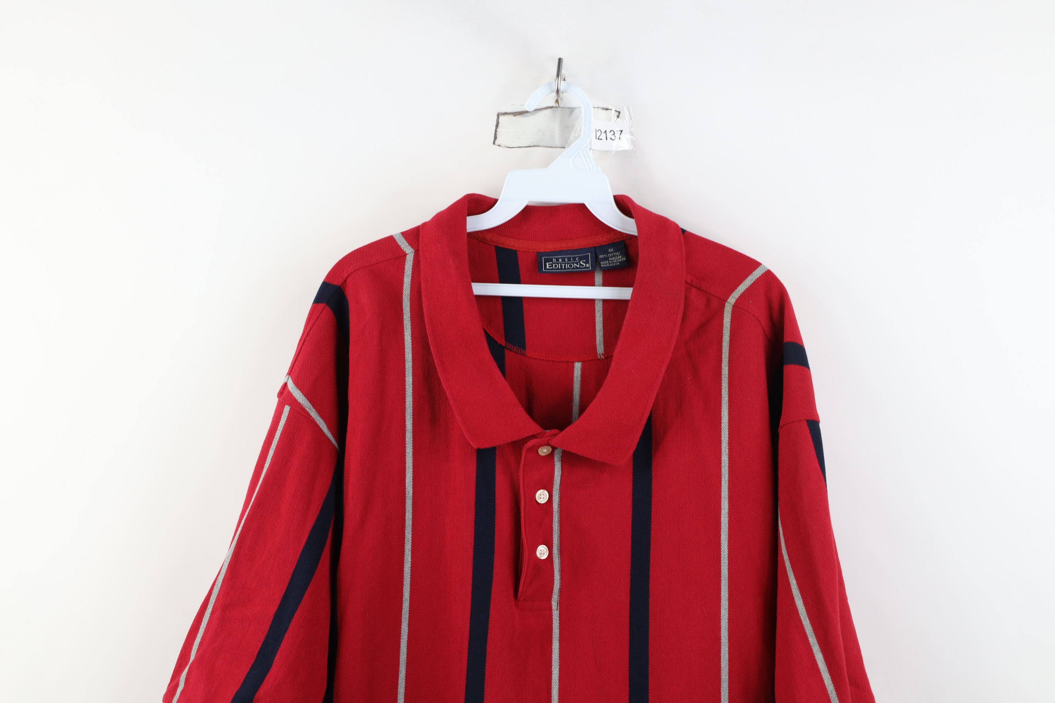 Vintage Vintage 90s Streetwear Short Sleeve Collared Golf Polo Shirt Size US XXL / EU 58 / 5 - 2 Thumbnail