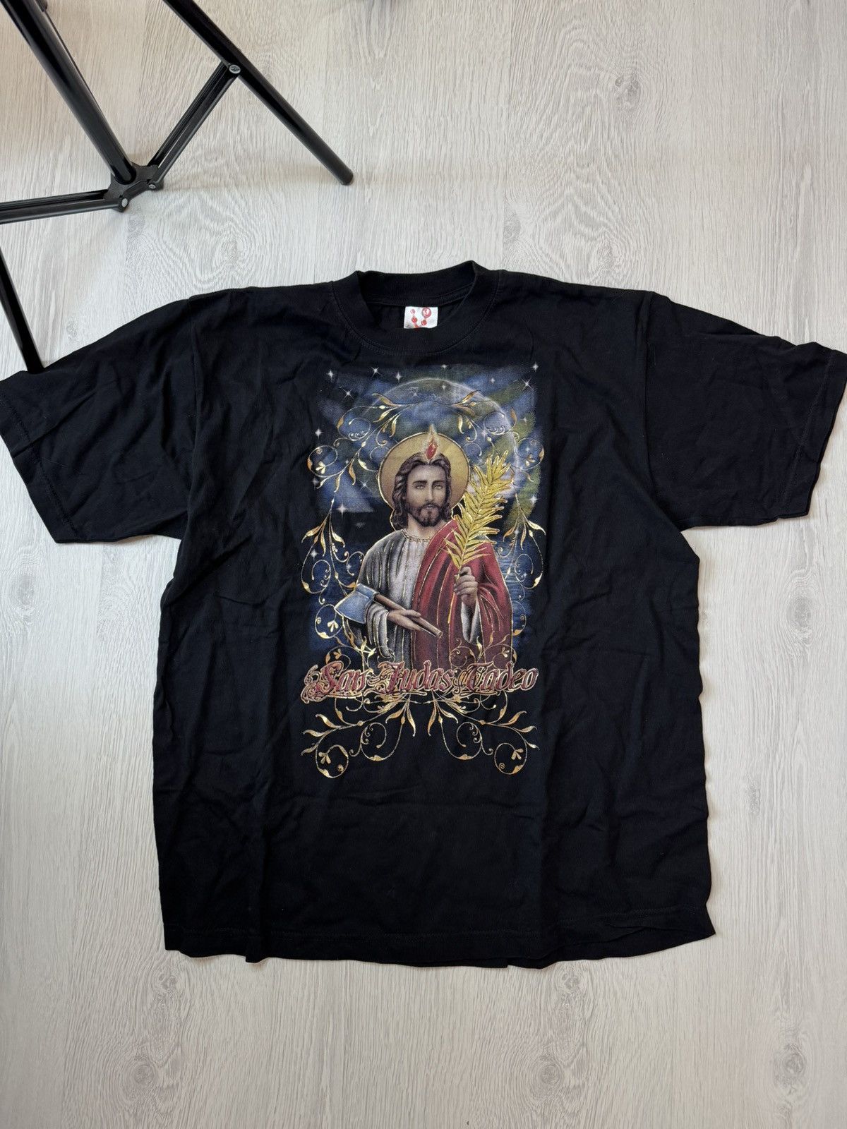 Vintage Vintage Rare 90’s San Judas Tadeo Mexican Bootleg Size US M / EU 48-50 / 2 - 1 Thumbnail